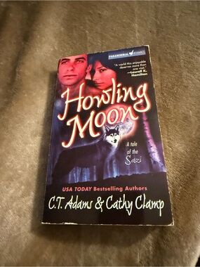 Howling Moon Paperback Novel - Red & Purple Cover GUC